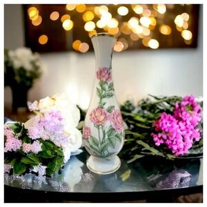 Vintage 1986 Lenox Limited Edition Fine Ivory China  Mother's Day Vase